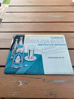 Bavaria bier reclame bord, Verzamelen, Biermerken, Ophalen of Verzenden, Zo goed als nieuw, Reclamebord, Plaat of Schild, Bavaria