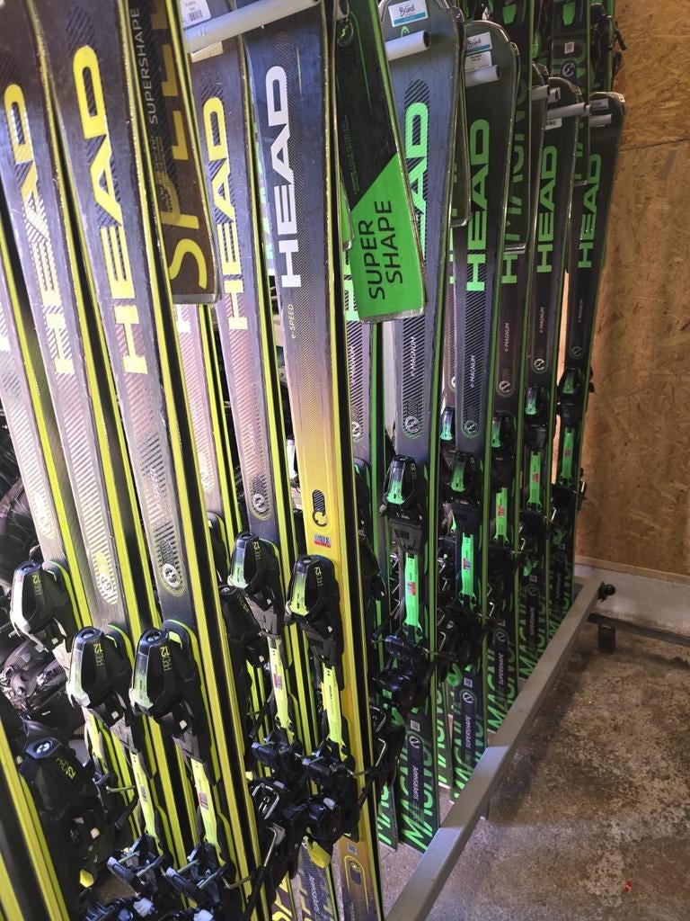 GROOTE VOORRAAD HEAD SUPERSHAPE E-MAGNUM E-SPEED, Sport en Fitness, Skiën en Langlaufen, 160 tot 180 cm, Ophalen of Verzenden