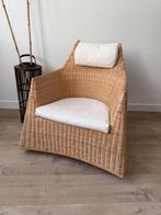 Schommelstoel rotan, Huis en Inrichting, Fauteuils, Ophalen of Verzenden, Zo goed als nieuw, Minder dan 75 cm, 50 tot 75 cm