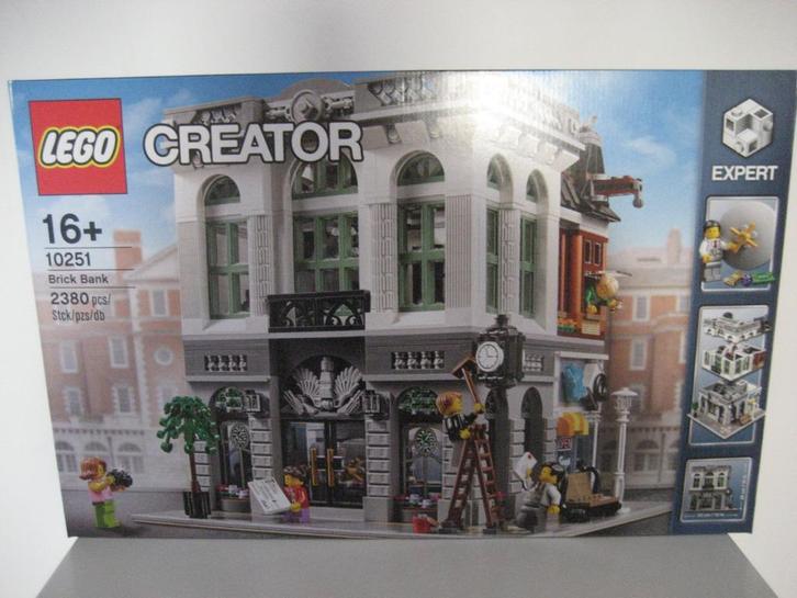 LEGO Creator Expert Brick Bank - 10251 nieuw in doos (42), Kinderen en Baby's, Speelgoed | Duplo en Lego, Nieuw, Lego, Complete set