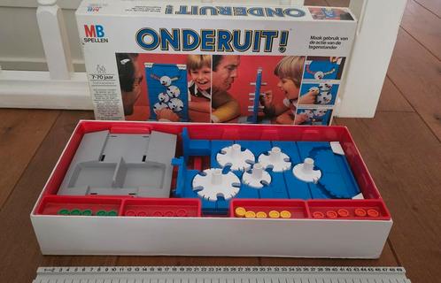ONDERUIT! - VINTAGE Jaren '70- compleet- Ook verzenden, Hobby en Vrije tijd, Gezelschapsspellen | Overige, Ophalen