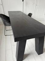 Eettafel. Zwart( kan je ook in andere kleur verven)., Huis en Inrichting, Tafels | Eettafels, Gebruikt, 200 cm of meer, Rechthoekig