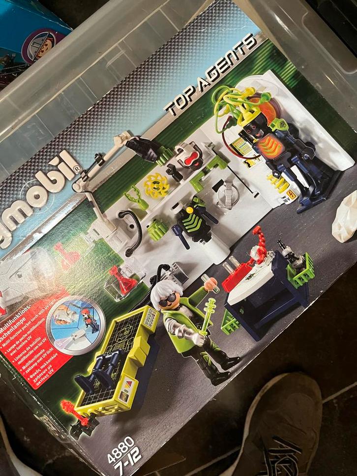 Playmobil Top Agents Set 4880, Kinderen en Baby's, Speelgoed | Playmobil, Zo goed als nieuw, Complete set, Ophalen of Verzenden