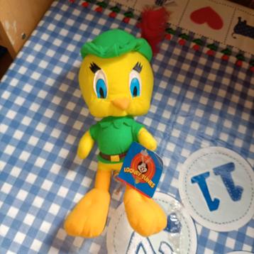 Tweety knuffel verkleed als Robin Hood 26 cm groot  beschikbaar voor biedingen