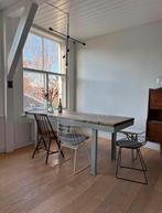 Industriële tafel / vintage werkbank, Huis en Inrichting, Ophalen, Gebruikt, Industrieel vintage, 200 cm of meer