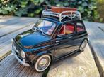 2x Fiat 500 Monte Carlo en de Winter editie Solido, 1:16, Ophalen of Verzenden, Zo goed als nieuw, Auto, Overige merken