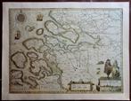 afbeelding van heel oude kaart van Zeeland 64,5 x 50 cm, Gelezen, Ophalen of Verzenden, Landkaart, 1800 tot 2000