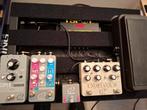 Top pedal-board met top effecten (nieuwstaat}, Ophalen of Verzenden, Zo goed als nieuw, Delay of Echo
