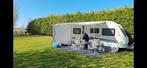 Mooie schuifluifel inclusief aluminium frame, Caravans en Kamperen, Ophalen of Verzenden, Zo goed als nieuw