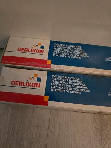 Laselectrodes/las electrodes Oerlikon beschikbaar voor biedingen