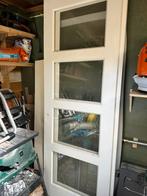 Twee deuren met glas, Ophalen, Gebruikt, 80 tot 100 cm, 215 cm of meer