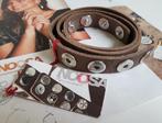 Noosa Amsterdam Originele Classic Riem Grey 75cm, Nieuw, Echt leder, 80 tot 90 cm, Minder dan 3 cm