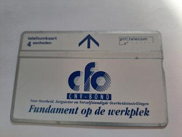 TELEFOONKAART/ NEDERLAND - R 135 CFO CNV BOND  MINT