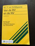 Van de BV en de NV - Mr. P. van Schilgaarde, Ophalen of Verzenden, Alpha, Zo goed als nieuw, WO
