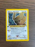 Shining noctowl first edition 110/105, Hobby en Vrije tijd, Verzamelkaartspellen | Pokémon, Ophalen of Verzenden, Zo goed als nieuw
