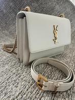 YSL Sunset Medium Tas, Ophalen, Zo goed als nieuw, Wit, Schoudertasje