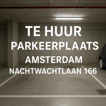 Te huur: Parkeerplaats – Amsterdam, Nachtwachtlaan– €190 p/m beschikbaar voor biedingen