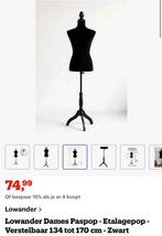 Verstelbare paspop in hoogste, Hobby en Vrije tijd, Naaien en Fournituren, Ophalen of Verzenden, Paspop