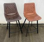 4 stuks horeca barkrukken barstoelen kookeiland 65 cm, Huis en Inrichting, Barkrukken, Ophalen, Met voetsteun, 60 tot 90 cm, Zo goed als nieuw