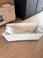 Stokke flexi bath met inzetstuk zgan, Kinderen en Baby's, Badjes en Verzorging, Ophalen, Zo goed als nieuw, Badje, Overige merken