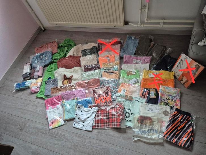 Groot Kledingpakket Meisje 110 t/m 116, Kinderen en Baby's, Kinderkleding | Kinder-kledingpakketten, Zo goed als nieuw, Maat 110