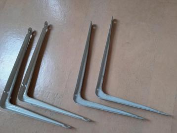 4 plankdragers 21 x 25 cm  beschikbaar voor biedingen