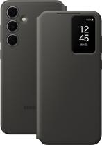 Samsung Galaxy S24 FE Hoesje - Smart View Wallet - Zwart, Overige modellen, Frontje of Cover, Ophalen of Verzenden, Zo goed als nieuw