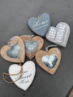 Diverse hartjes, Huis en Inrichting, Woonaccessoires | Tekstborden en Spreuken, Ophalen, Gebruikt