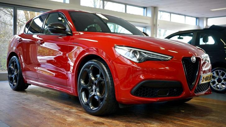Alfa Romeo Stelvio 2.0 T AWD Veloce 21 inch | 12 Maanden Bov, Auto's, Alfa Romeo, Bedrijf, Te koop, Stelvio, ABS, Achteruitrijcamera