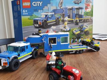 LEGO City Mobiele Commandowagen Politie - 60315 beschikbaar voor biedingen