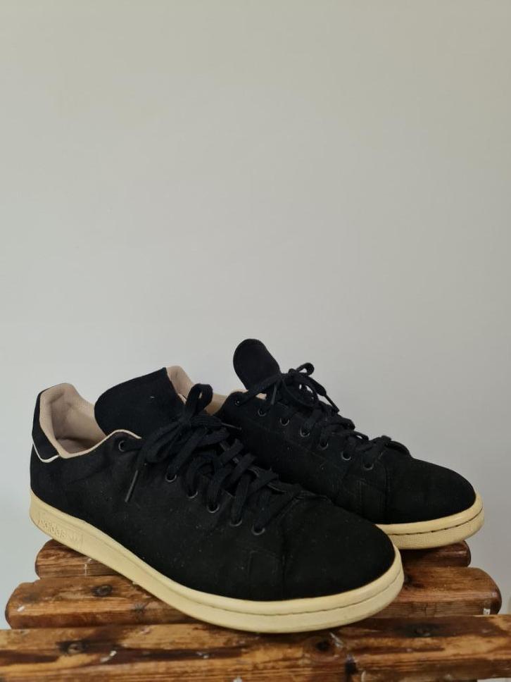 Adidas Stan Smith Deerskin mt 44 2/3, Kleding | Heren, Schoenen, Gedragen, Sneakers of Gympen, Zwart, Ophalen of Verzenden
