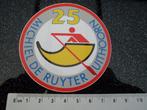 sticker Michiel de Ruyter uithoorn kano logo, Verzamelen, Verzenden, Zo goed als nieuw, Bedrijf of Vereniging