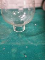 windlichtglas geets vintage met decor, Ophalen of Verzenden, 'T Olde Gre-j, Info@toldegrej.nl, Endepoelstraat 20f Didam