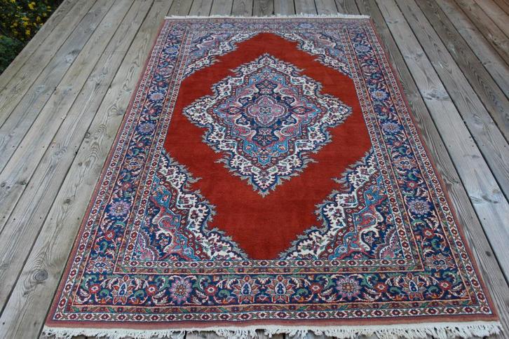 Brocante - Twee fijne kleine Perzische tapijten!, Huis en Inrichting, Stoffering | Tapijten en Kleden, Gebruikt, 100 tot 150 cm