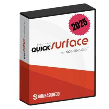 QuickSurface 2025  for  SolidWorks Premium  beschikbaar voor biedingen