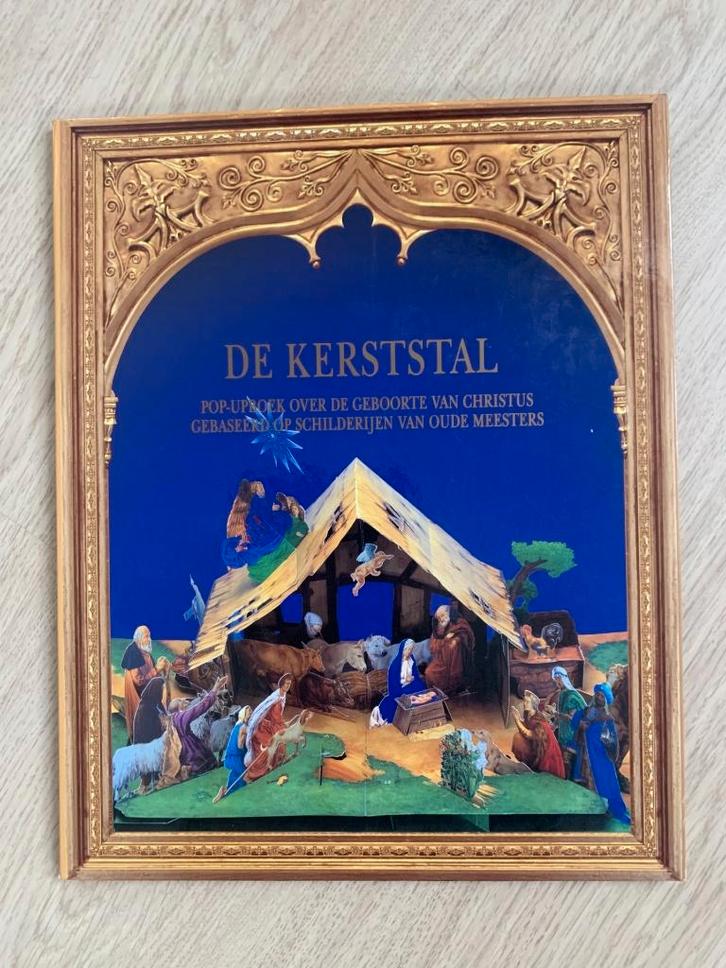 Groot Pop-up kerststal gebaseerd oude meester schilderijen, Diversen, Kerst, Ophalen