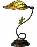 Tiffany lamp 45cmH Libelle, Minder dan 50 cm, Nieuw, Glas, Ophalen of Verzenden