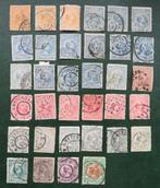 Nederland. NVPH 34, 35, 36, 37, 38, 41, 42, 43. Wilhelmina, Ophalen of Verzenden, T/m 1940, Gestempeld