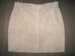 Nieuwe suede rok maat 48 ., Kleding | Dames, Rokken, Promiss, Beige, Maat 46/48 (XL) of groter, Nieuw