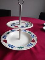 Boerenbont etageres en spreukenbord, Huis en Inrichting, Woonaccessoires | Etagères, Ophalen