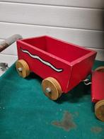 paard en wagen kinder speelgoed van hout, Ophalen of Verzenden