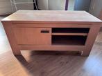 Tv meubel | Teak hout zgan, Huis en Inrichting, Kasten | Televisiemeubels, Ophalen, 100 tot 150 cm, Teakhout, Zo goed als nieuw