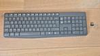 Logitech wireless keyboard, Computers en Software, Toetsenborden, Ophalen of Verzenden, Zo goed als nieuw, Draadloos, Qwerty