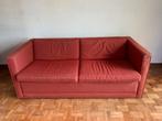 Rode bank, Huis en Inrichting, Banken | Sofa's en Chaises Longues, Ophalen, Gebruikt, 150 tot 200 cm, Tweepersoons