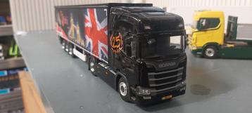 Scania met huiftrailer wsi 25 jaar welsi  beschikbaar voor biedingen