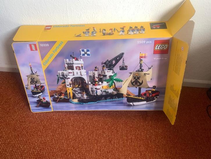 Lego doos 10320 - Eldorado fort (zonder inhoud), Kinderen en Baby's, Speelgoed | Duplo en Lego, Ophalen of Verzenden