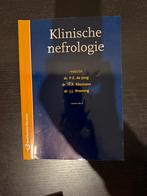Klinische nefrologie 4e druk, Ophalen of Verzenden, Beta, Zo goed als nieuw, HBO
