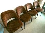 Bijna Gratis !  Eettafel stoelen 4 Stuks., Ophalen, Eetkamer stoel, Overige kleuren, Zo goed als nieuw