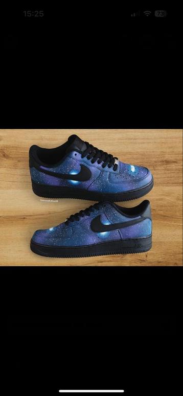 Nike Airforce 1 Custom - Ongedragen! Maat 42 beschikbaar voor biedingen