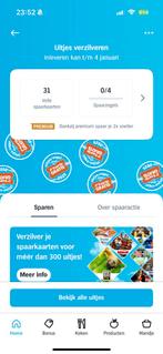 Volle spaarkaarten - uitjeszegels AH, Albert Heijn, Ophalen